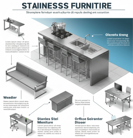 Stainless Steel – Sleek & Sturdy for furniture