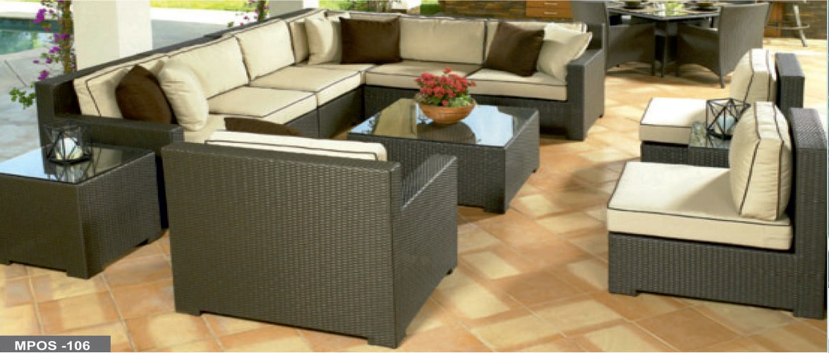Rattan Sofa Set