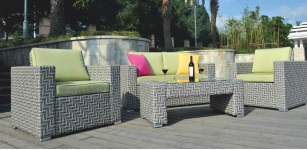 Rattan Sofa Set