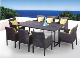 Wicker Dining Set
