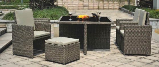 Wicker Dining Set