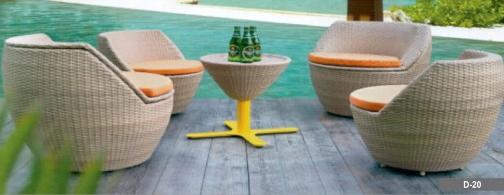 Wicker Dining Set