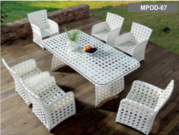 Wicker Dining Set