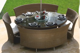 Wicker Dining Set