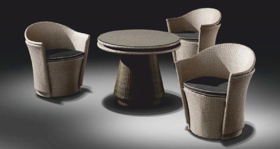 Wicker Dining Set