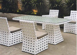 Wicker Dining Set