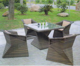 Wicker Dining Set