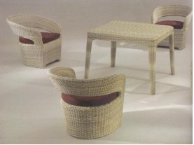 Wicker Dining Set