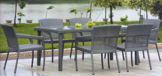 Wicker Dining Set