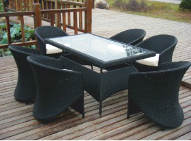 Wicker Dining Set