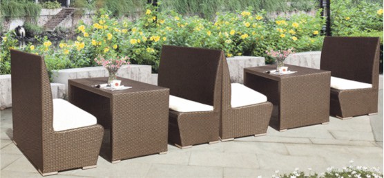 Wicker Sofa Set