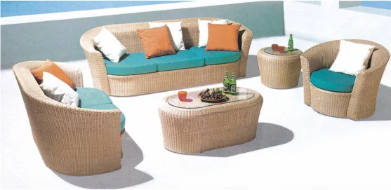 Wicker Sofa Set