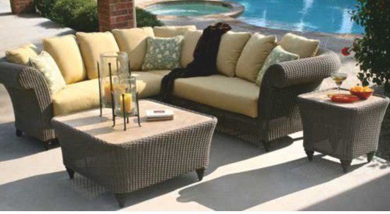 Wicker Sofa Set