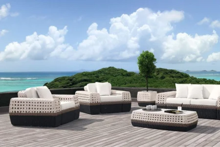 Wicker Sofa Set