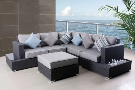 Wicker Sofa Set