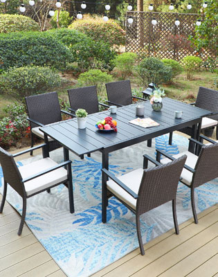 Wicker Dining Set